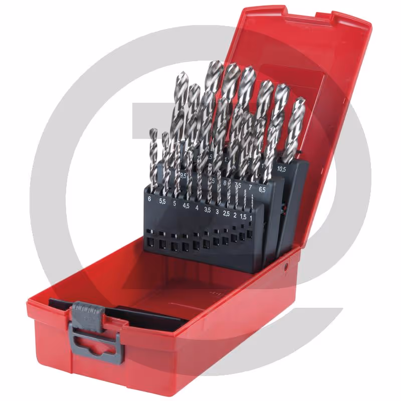 KS Tools Coffret de forets étagés HSS TiN, en box PVC, 25 pcs. 1-13mm - 25 pièces