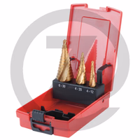 KS Tools Coffret de forets étagés HSS TiN, en box PVC 3 pcs. - 3 pièces