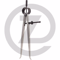 KS Tools Compas droits à ressort et prise intérieure, 245 mm