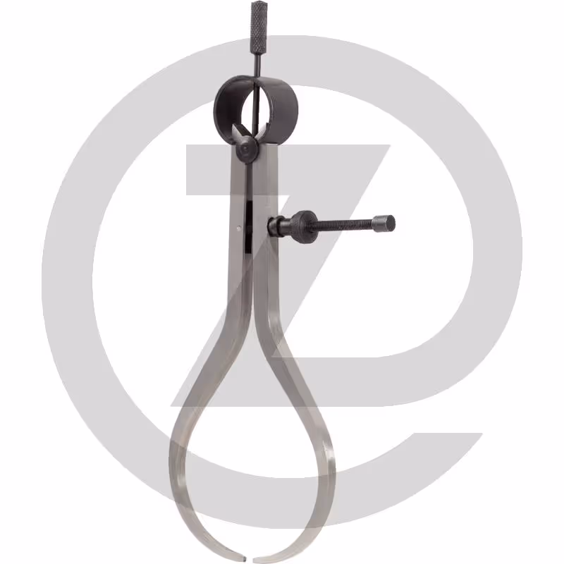 KS Tools Compas droits à ressort-prise extérieure, 280 mm