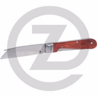 KS Tools Couteau délectricien à lame droite avec poinçon