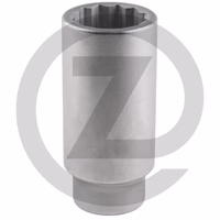 KS Tools Douille 1/2" 12 pans, longue, 24 mm