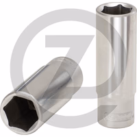 KS Tools Douille 1/4" 6 pans CLASSIC, longue, 4,5