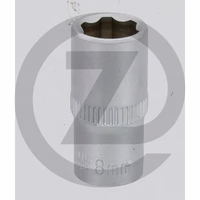 KS Tools Douille 1/4", 8 mm, sur support