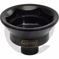 KS Tools Douille 3/4" écrous essieu 85 mm, Ø 118 - convient pour les clés à chocs et les clés dynamométriques