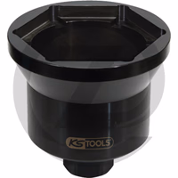 KS Tools Douille 3/4" pour écrous dessieu, 98 mm - convient pour les clés à chocs et les clés dynamométriques
