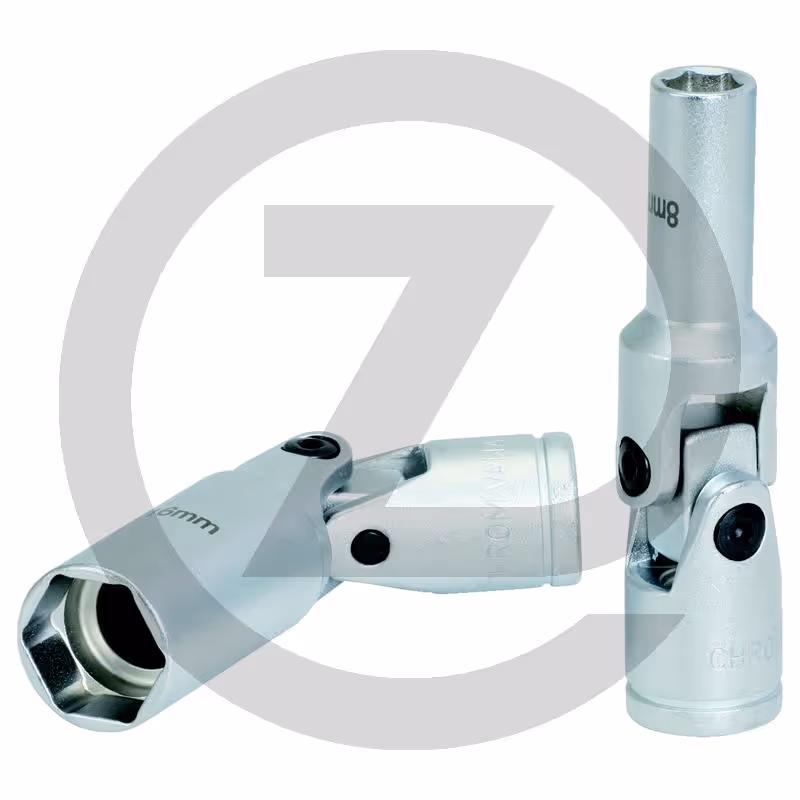 KS Tools Douille articulée 3/8" L = 75 mm, 9 mm