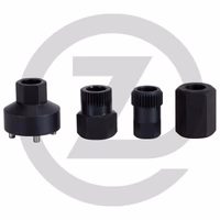 KS Tools Douille percée Clé 22x33 dents - 33 dents, L = 30 mm