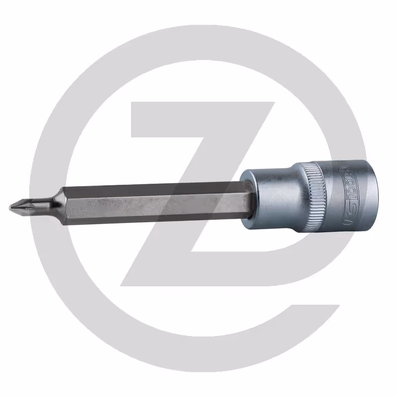 KS Tools Douille tournevis 1/2" POZIDRIV, longue,