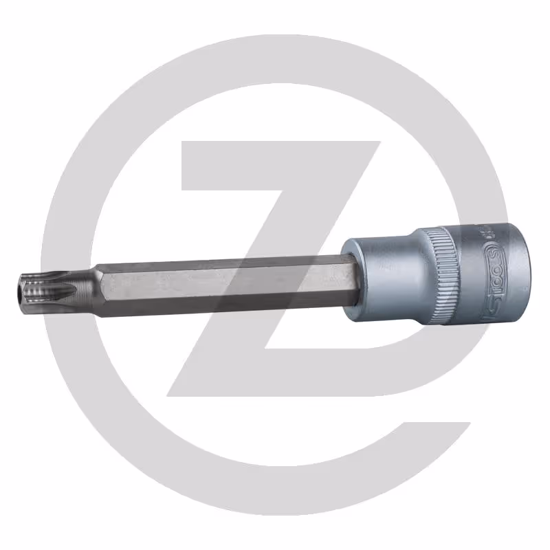 KS Tools Douille tournevis 1/2" TX percée, longue