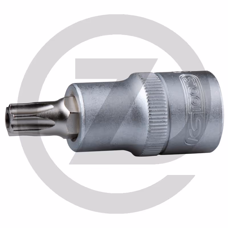 KS Tools Douille tournevis 1/2" TX percée, TB10