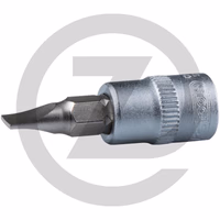 KS Tools Douille tournevis 1/4", fente, 4 mm