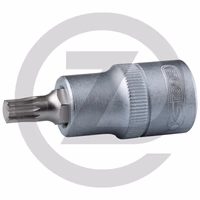 KS Tools Douille tournevis 1/4", XZN®, 55mm, M8