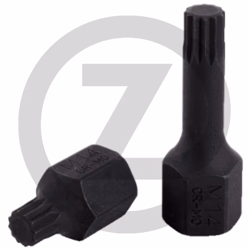 KS Tools Douille tournevis à chocs 1/2" XZN®, Longue, M8