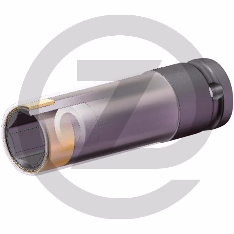 KS Tools Douilles à chocs pour jantes aluminium SlimPOWER, 21 mm