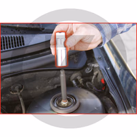 KS Tools Douilles traversantes, 6 pans, 24mm - SW 22, 24 mm