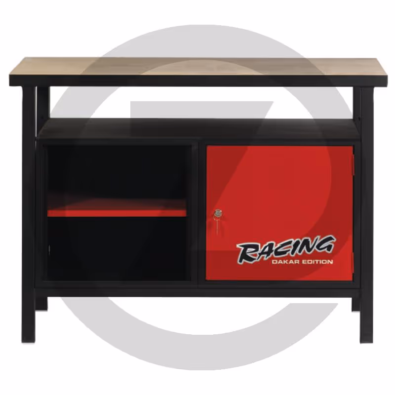 KS Tools Etabli d'atelier 1 porte, 840x1200x600mm
