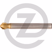 KS Tools Forets aléseurs HSS TiN 90°, 7 mm - 7 mm