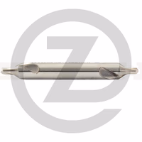 KS Tools Forets de centrage HSS en forme R, 6,3mm - 6,3 mm