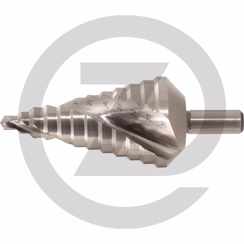 KS Tools Forets étagés HSS Co 5,Ø 6-32mm, 8 etages