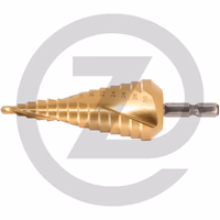 KS Tools Forets étagés HSS-TiN,Ø 4-39mm, 13 etages