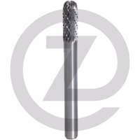 KS Tools Fraise cylindrique HM 6 mm, bout rond, f