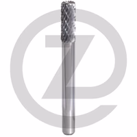 KS Tools Fraise cylindrique HM 6 mm, forme A, ave