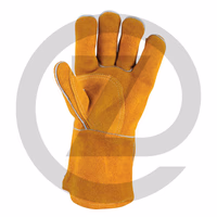 KS Tools Gants en cuir pour soudeurs, M