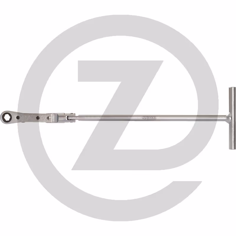 KS Tools Glühkerzen-T-Griff-Ringratschen-Hubknarre, 14mm