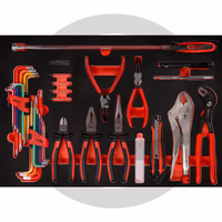 KS Tools Insertion d'une pince à tige coudée. - 45 pièces