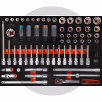 KS Tools Insertion de douilles à embout - 64 pièces