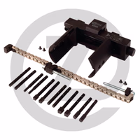 KS Tools Jeu d'extracteurs pour écrous et capucho - 14 pièces, chaine incluse