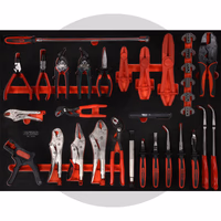 KS Tools Jeu d'outils pinces - 34 pièces