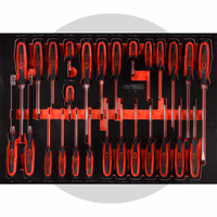 KS Tools Jeu d'outils Tournevis - 27 pièces