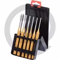 KS Tools Jeu de chasse-goupilles - 6 pièces