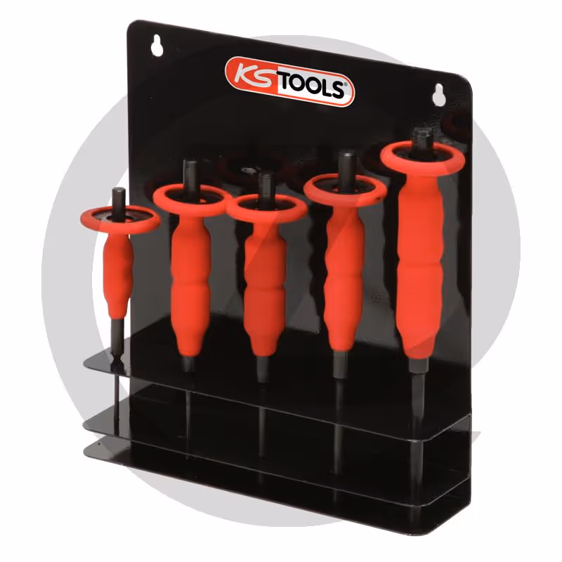 KS Tools Jeu de chasse-goupilles avec poignée de