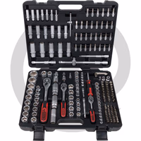 KS Tools Jeu de clés à douilles, 1/4" + 3/8" + 1/2" - 195 pièces, 1/4" + 3/8" + 1/2"