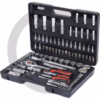 KS Tools Jeu de clés à douilles 1/4" et 1/2" CLASSIC