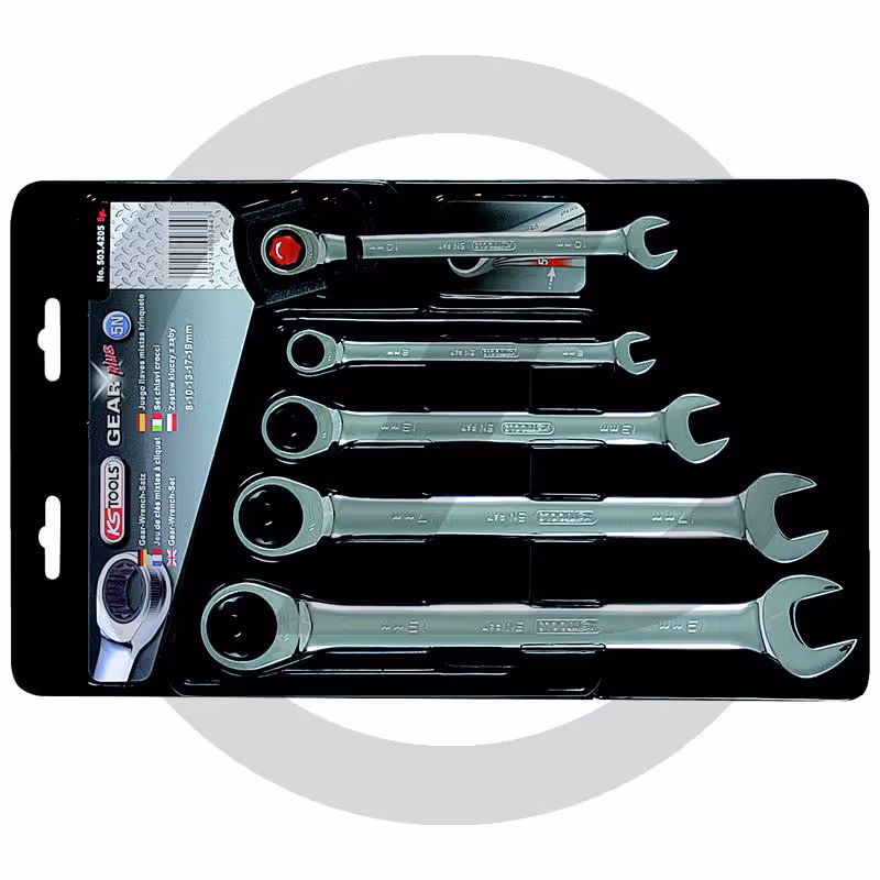 KS Tools Jeu de clés mixtes à cliquet, 24-32 mm G