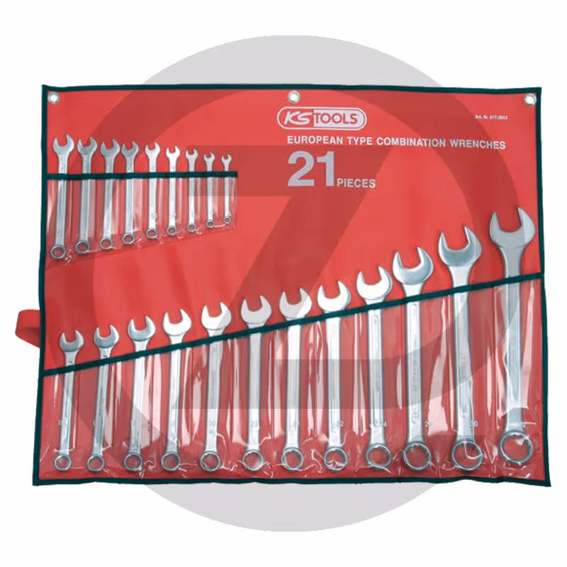 KS Tools Jeu de clés mixtes coudées CLASSIC, 10-32mm, 12 pièces