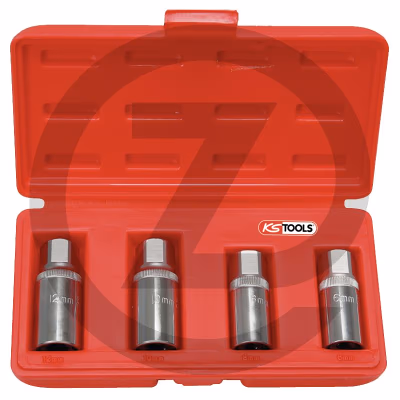 KS Tools Jeu de dégoujonneuses à rouleaux, 7 pcs - 7 pièces