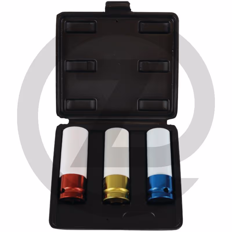 KS Tools Jeu de douilles à chocs 1/2" pour jantes en aluminium