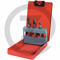 KS Tools Jeu de fraises HM, 3 pièces dans un box - 3 pièces