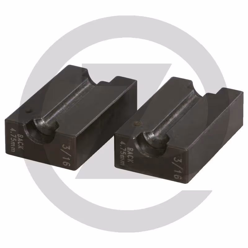 KS Tools Jeu de mors de serrage, 5 mm - 5 mm