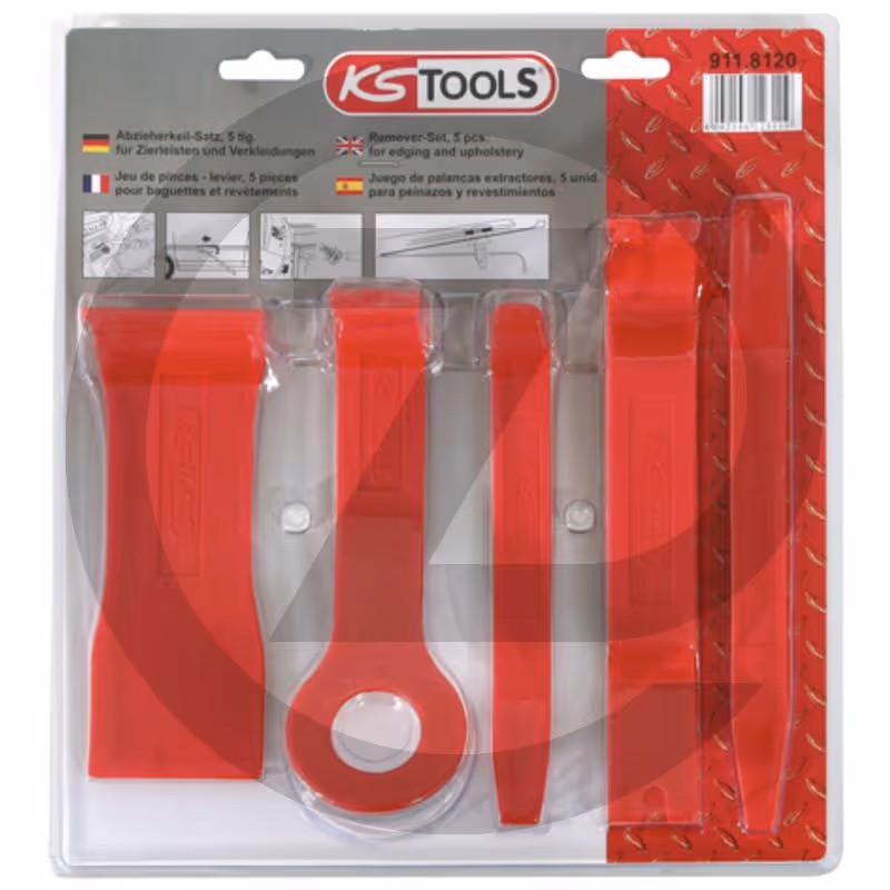 KS Tools Jeu de pinces levier pour baguettes et r - 5 pièces