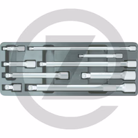 KS Tools Jeu de rallonges articulées, 9 pcs.
