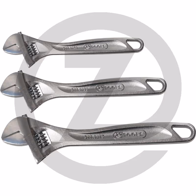 KS Tools Jeux de clés à molette CLASSIC, 3 pcs.