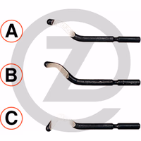 KS Tools Lame interchangeable pour ébavurer, E200