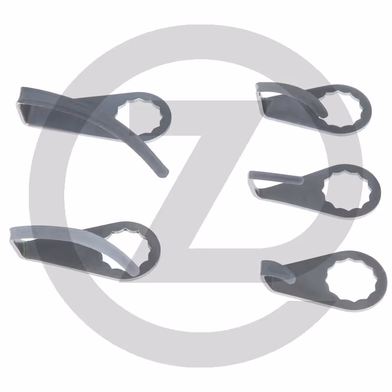 KS Tools Lames de couteau, coudé type racloir, lame 90mm