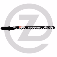 KS Tools Lames de scie sauteuse CV T 244 D, vendues par 5, L = 100 mm, 4 mm, pour AEG, Bosch© et Metabo